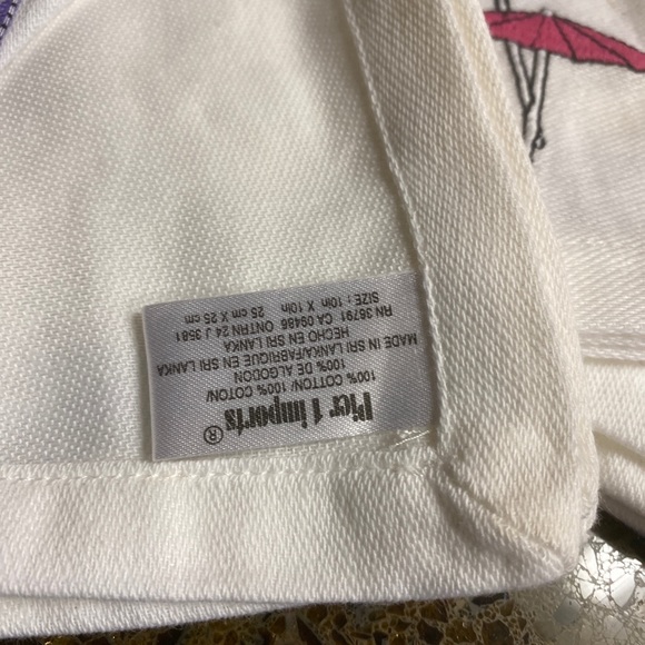 PIER ONE IMPORTS Cotton Embroidered Umbrella Drink Cocktail  Napkins Set 6 NIB - Picture 8 of 9